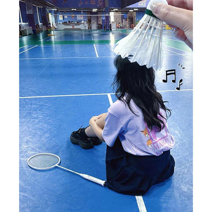 Special Sports Surface Layer For Silicone PU Badminton Courts suppliers